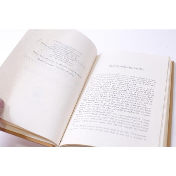 The Cinderella Complex, Women's Hidden Fear of Independence, Colette Dowling, - Picture 3 of 3